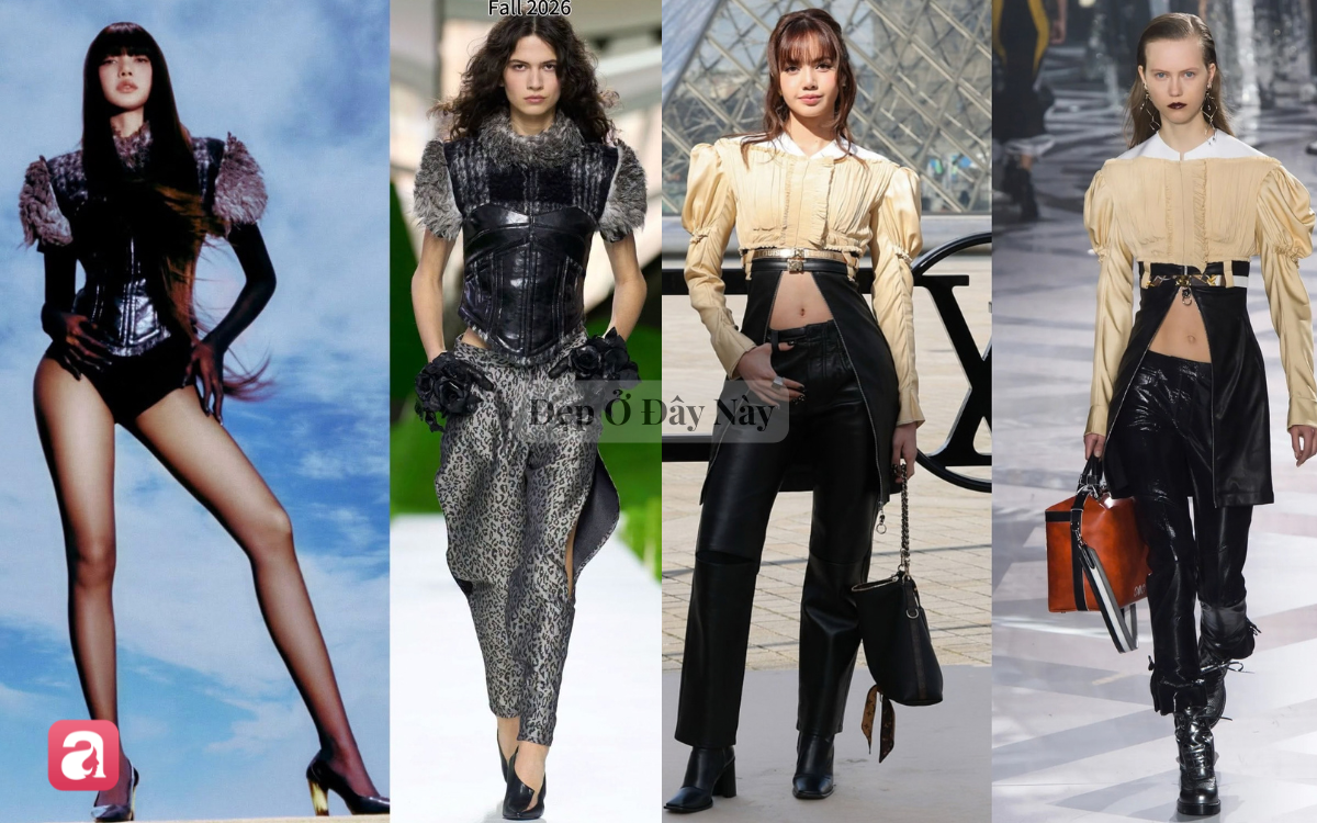 V&igrave; sao Lisa lu&ocirc;n mặc đẹp hơn người mẫu chuy&ecirc;n nghiệp của Louis Vuitton?- Ảnh 6.