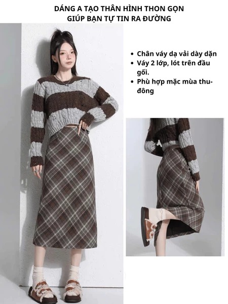 Mùa Thu 2026, chân váy bất ngờ “soán ngôi” quần dài: 3 kiểu đáng thử để mặc đẹp mà không bị già - Ảnh 11.