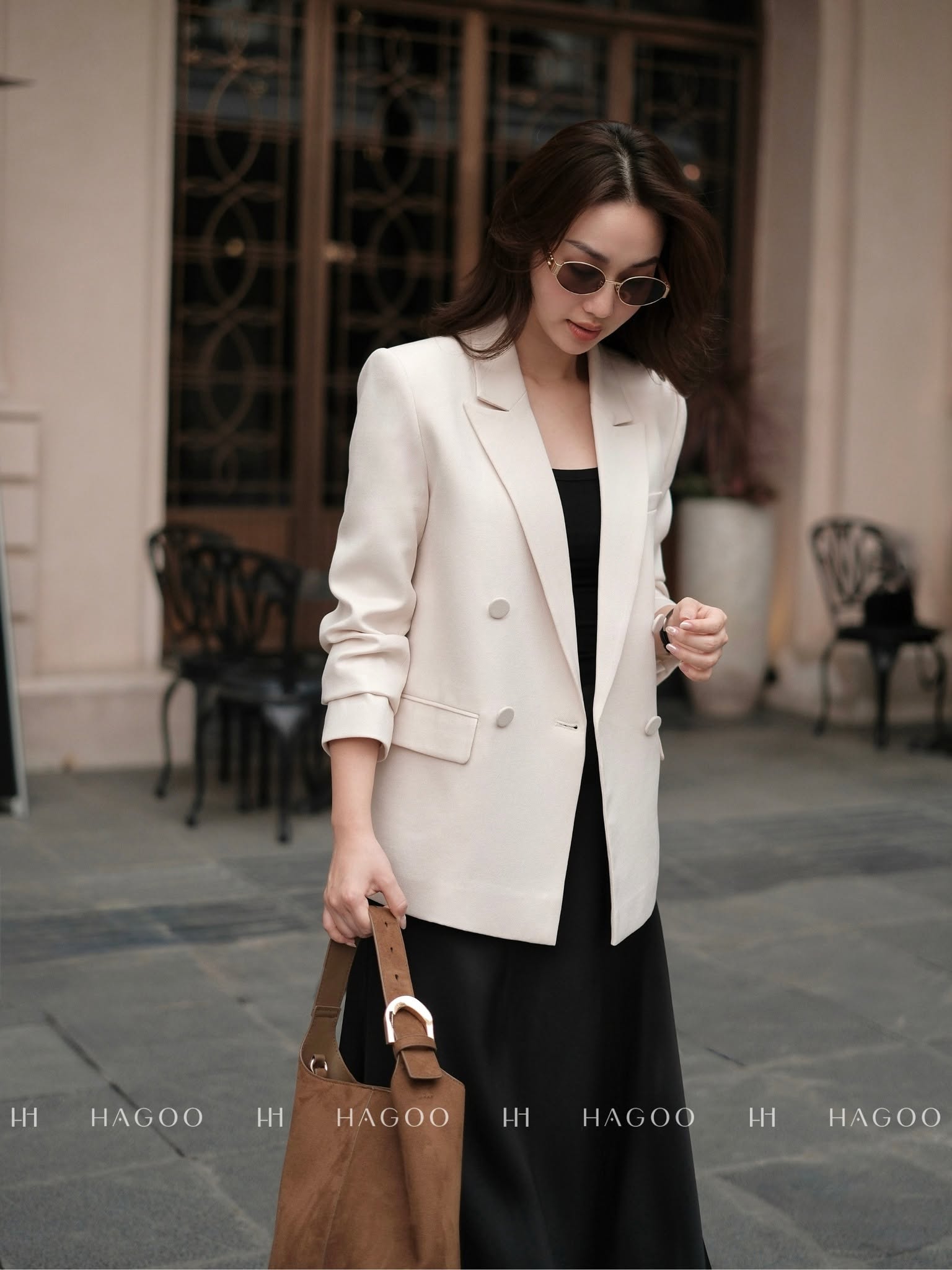 Cứ thu về là blazer lại lên ngôi: Dễ phối, thanh lịch, diện đi làm hay dạo phố đều đẹp miễn bàn- Ảnh 7.
