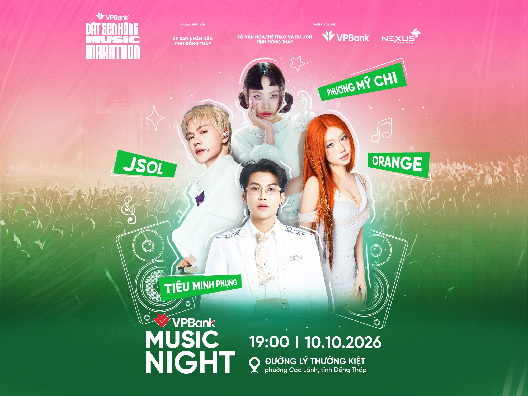 VPBank Đất Sen Hồng Music Marathon 2026 hé lộ dàn line-up gen Z, lan tỏa thông điệp “Thịnh vượng cộng đồng” - Ảnh 1.