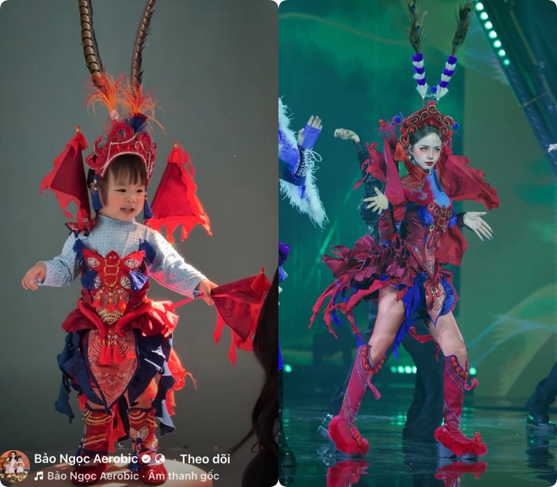 Vừa sắm 4 bộ B&Eacute; C&Uacute;P B&Ocirc;NG, hotmom Bảo Ngọc lại đặt set đồ cosplay em xinh Phương Ly cho &aacute;i nữ nhưng lại gặp phải t&igrave;nh huống &eacute;o le- Ảnh 5.