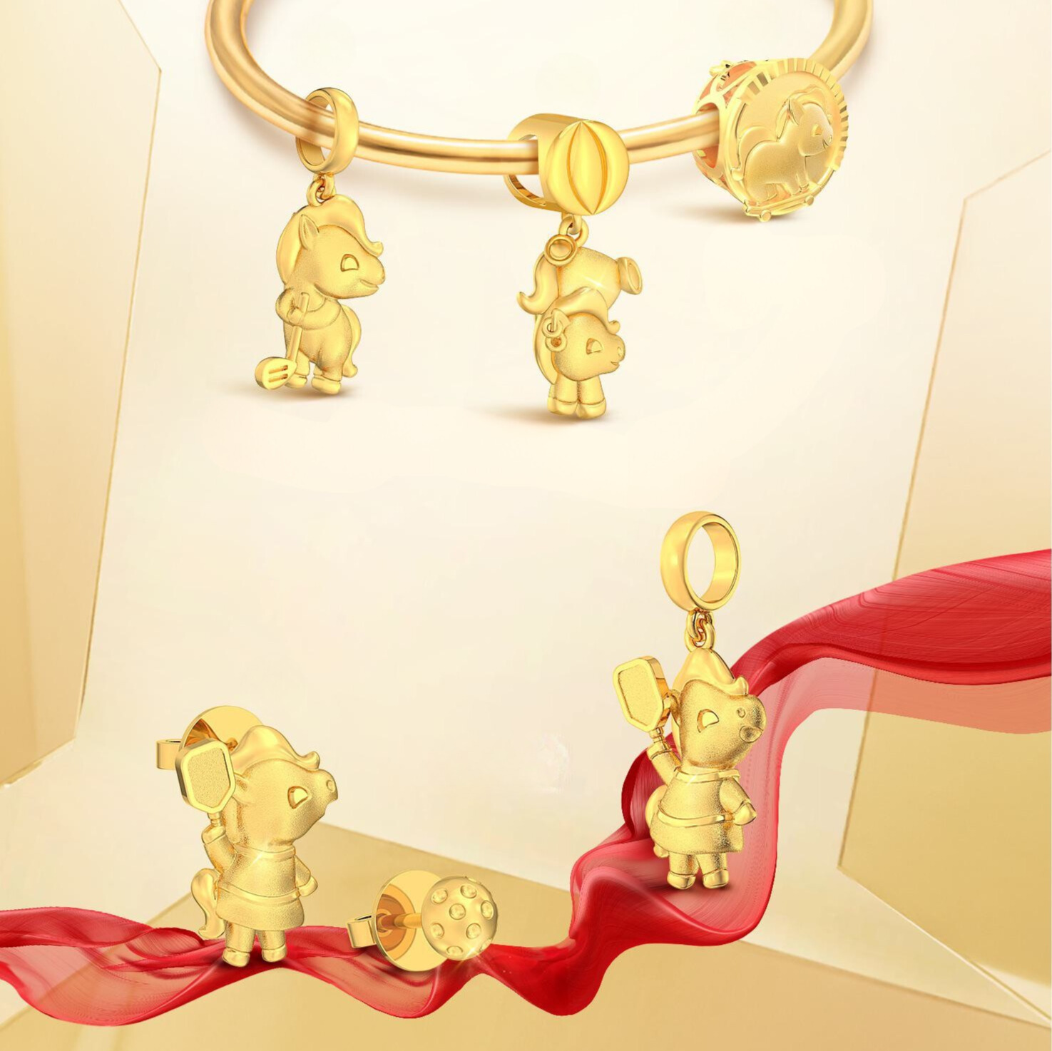 Tết 2026: trang sức ngựa v&agrave;ng chơi pickleball hot rần rần, hội chơi pickleball đ&atilde; sở hữu chưa? - Ảnh 2.