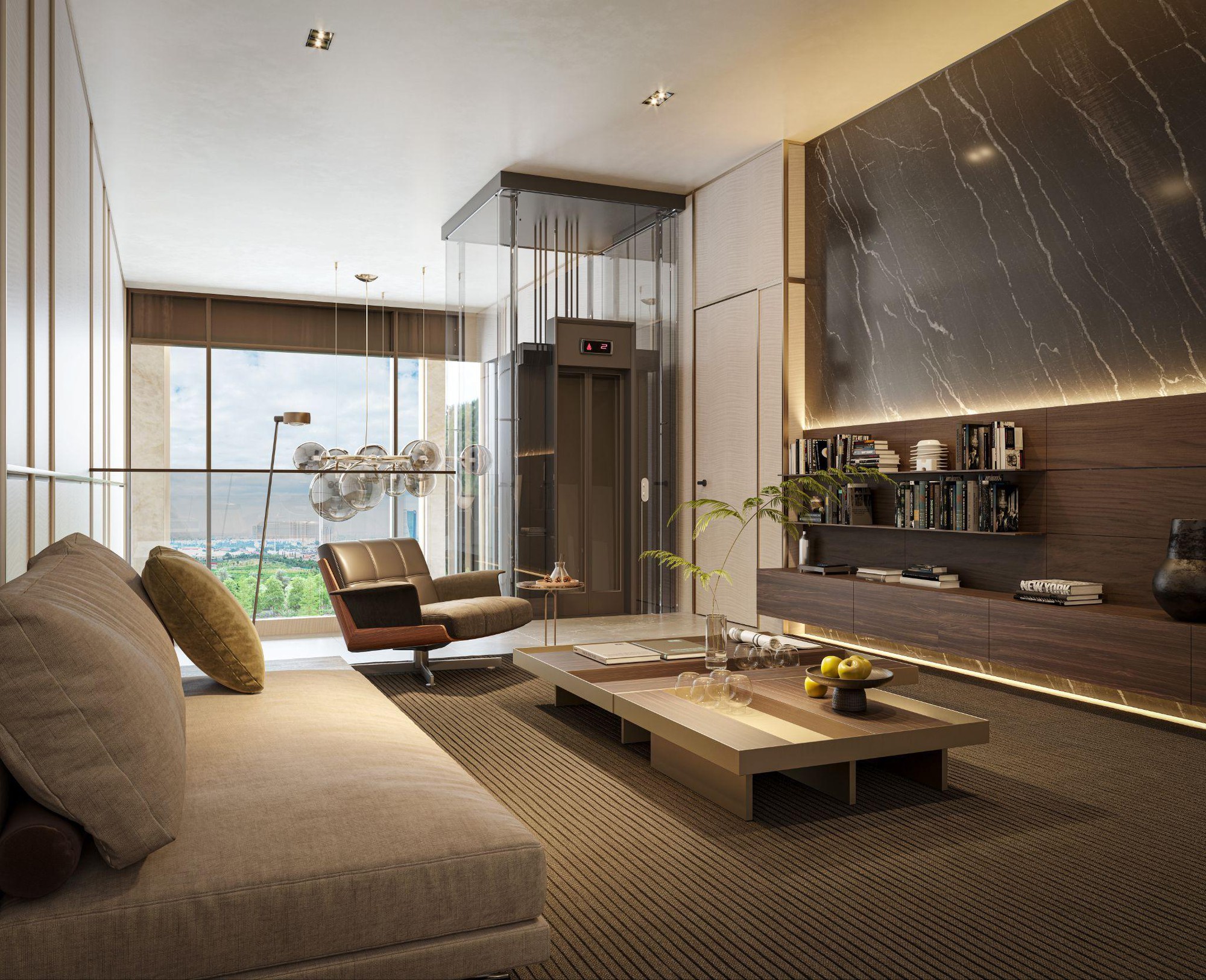 Villa khối đế: Phong c&aacute;ch sống sang tr&ecirc;n tầm cao- Ảnh 1.