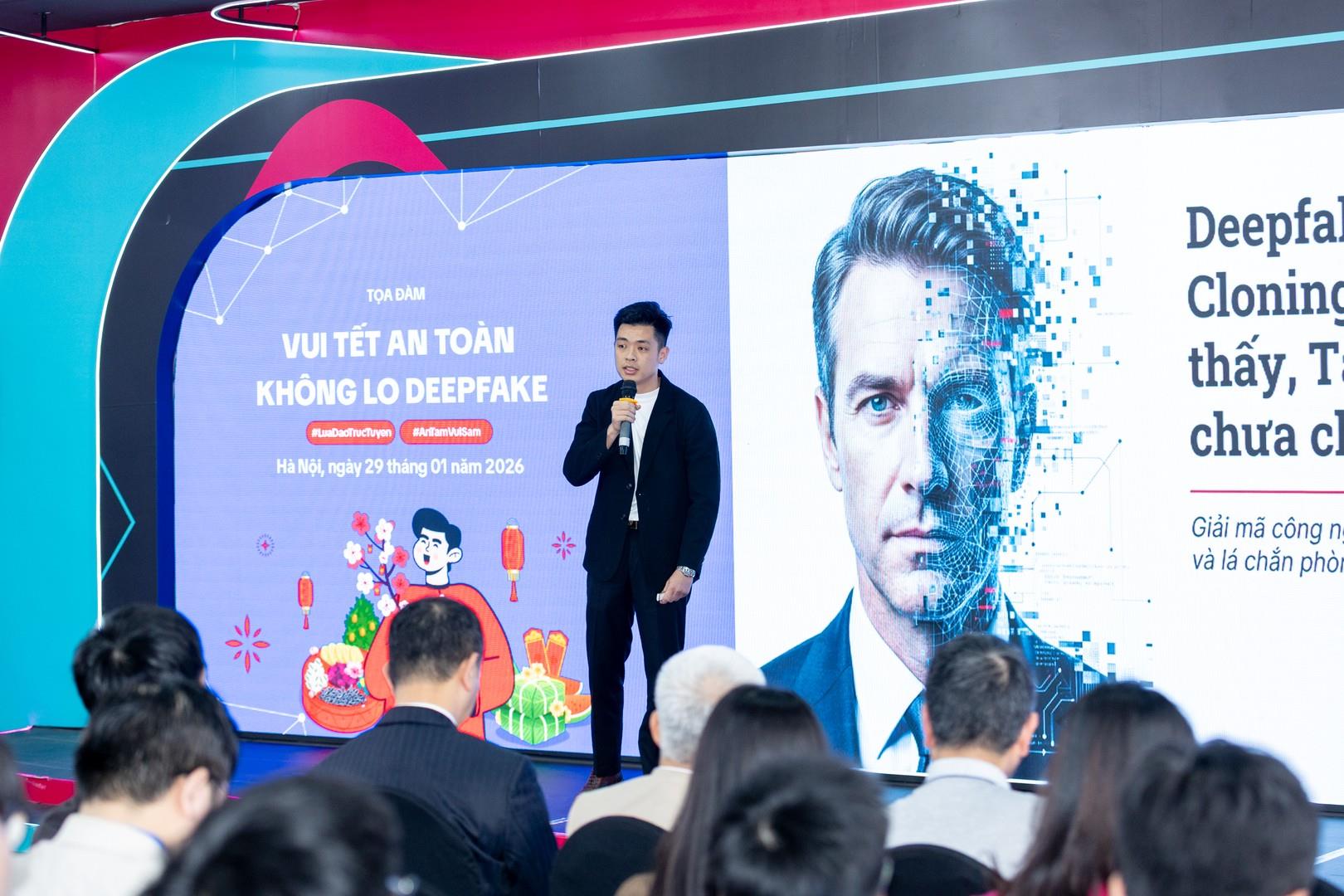 &ldquo;Vui Tết an to&agrave;n - kh&ocirc;ng lo Deepfake&rdquo;: Chung tay đẩy l&ugrave;i lừa đảo trực tuyến- Ảnh 3.