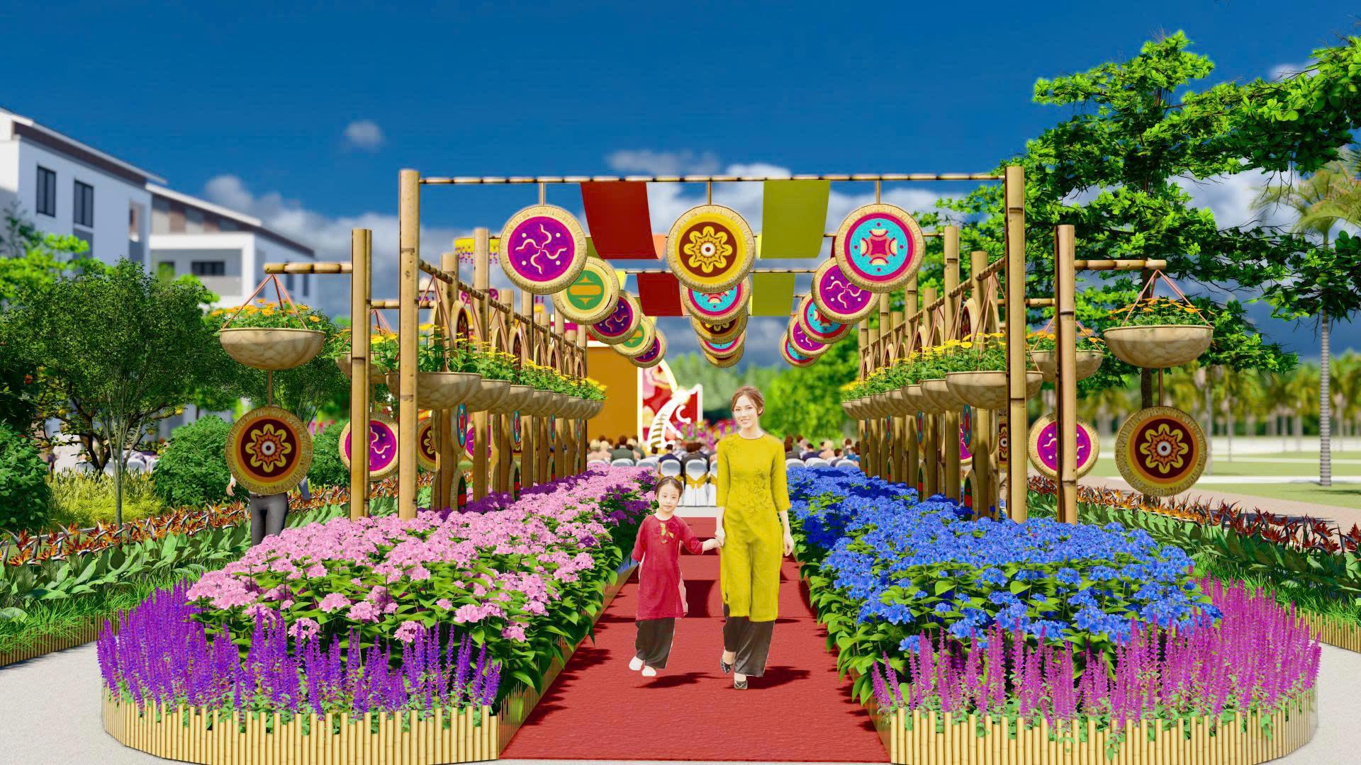 Linh vật Ph&uacute;c M&atilde; cao 7 m&eacute;t tại đường hoa Home Hanoi Xuan 2026- Ảnh 7.