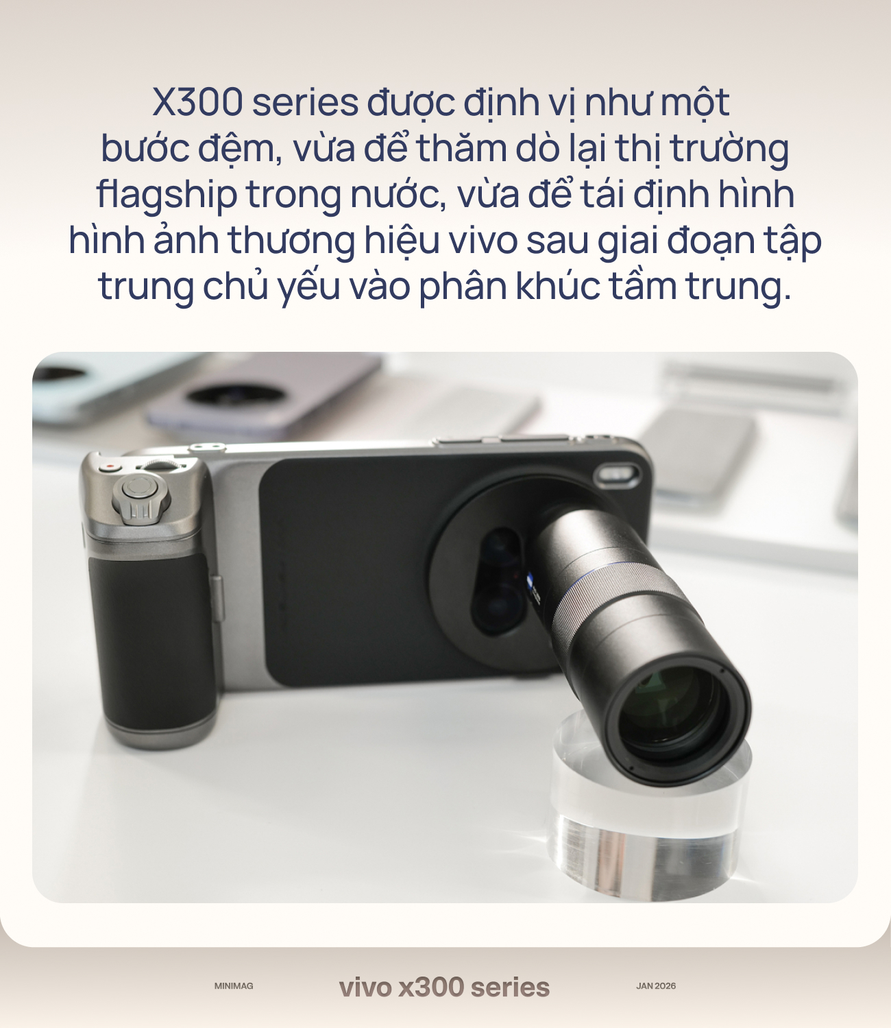 vivo X300 series: Mở đường cho chiến lược flagship d&agrave;i hạn tại thị trường Việt Nam- Ảnh 3.