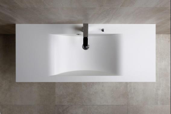 Chậu rửa mặt liền khối Yoshimoto &ndash; May đo theo từng milimet- Ảnh 2.