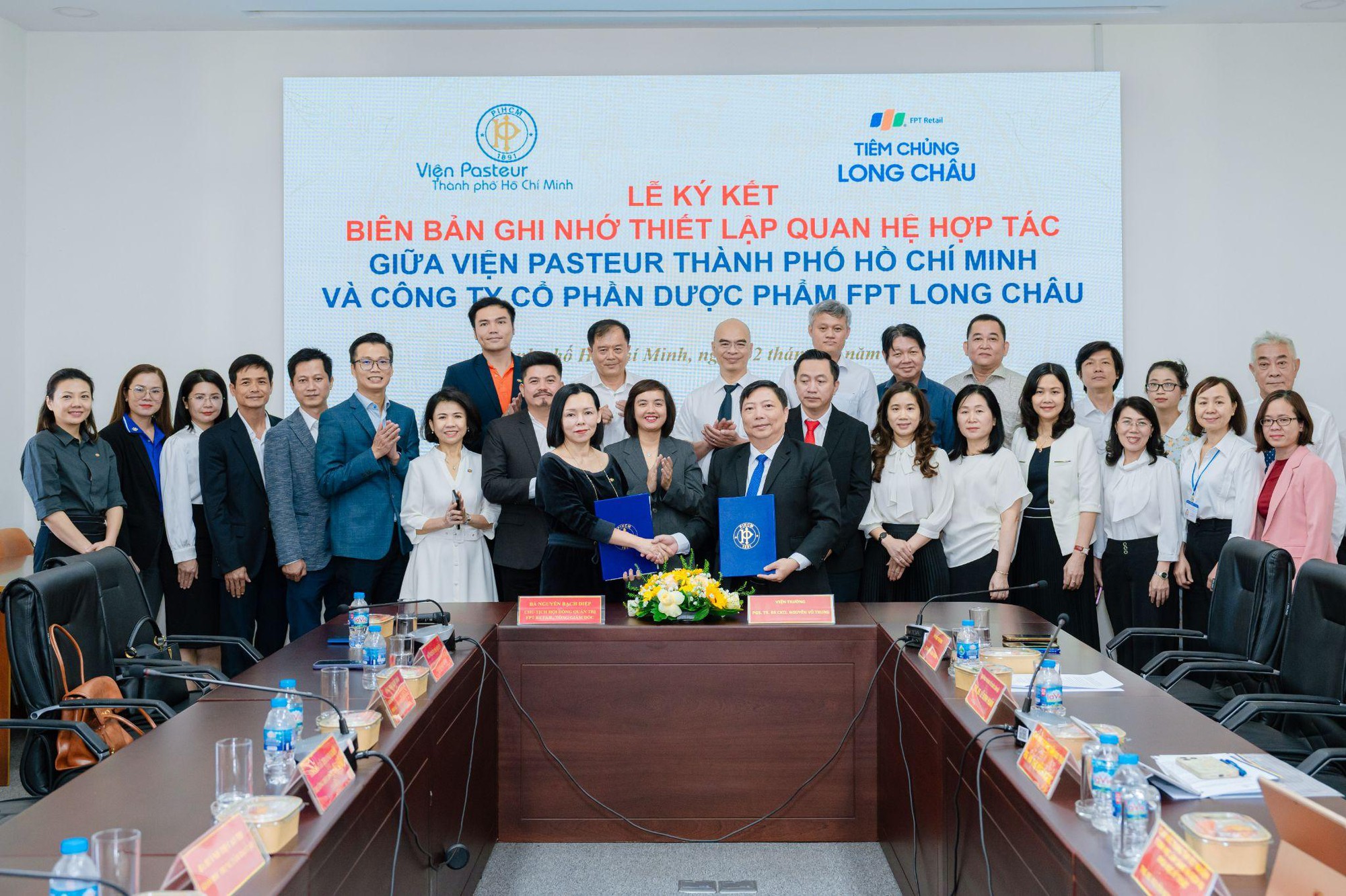 Long Ch&acirc;u hợp t&aacute;c chiến lược c&ugrave;ng Viện Pasteur TP. Hồ Ch&iacute; Minh - cơ sở nghi&ecirc;n cứu khoa học h&agrave;ng đầu về y tế dự ph&ograve;ng- Ảnh 1.