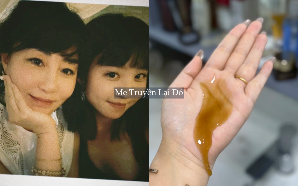 Mẹ t&ocirc;i đ&atilde; U60 nhưng t&oacute;c vẫn b&oacute;ng mượt, đen nh&aacute;nh nhờ 5 chi&ecirc;u "b&iacute; truyền" cực đơn giản- Ảnh 3.