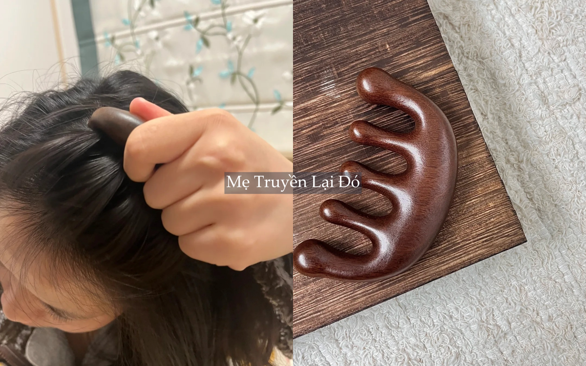 Mẹ t&ocirc;i đ&atilde; U60 nhưng t&oacute;c vẫn b&oacute;ng mượt, đen nh&aacute;nh nhờ 5 chi&ecirc;u "b&iacute; truyền" cực đơn giản- Ảnh 4.