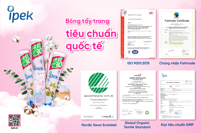 H&agrave;nh tr&igrave;nh 55 năm cho bước l&agrave;m sạch ti&ecirc;u chuẩn ch&acirc;u &Acirc;u của thương hiệu b&ocirc;ng tẩy trang Ipek - Ảnh 4.