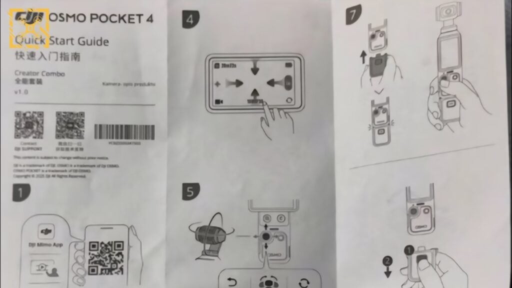 Lộ tài liệu hướng dẫn DJI Osmo Pocket 4: Nút bấm vật lý nhiều hơn, Creator Combo sắp ra mắt? - Ảnh 2.