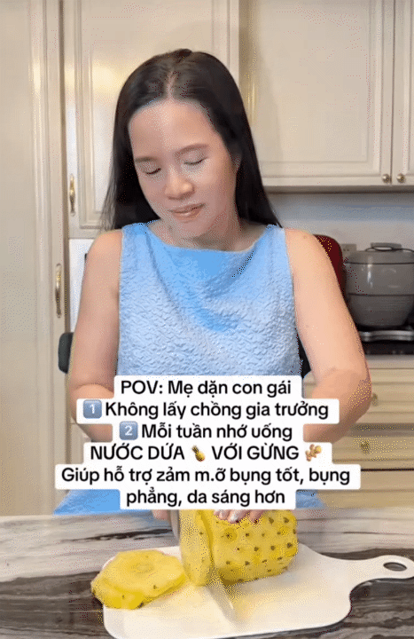 Kh&ocirc;ng cần mỹ phẩm đắt tiền, mẹ U60 chỉ con g&aacute;i uống loại nước n&agrave;y mỗi tuần: Giảm mỡ bụng, da s&aacute;ng mịn thấy r&otilde;- Ảnh 3.