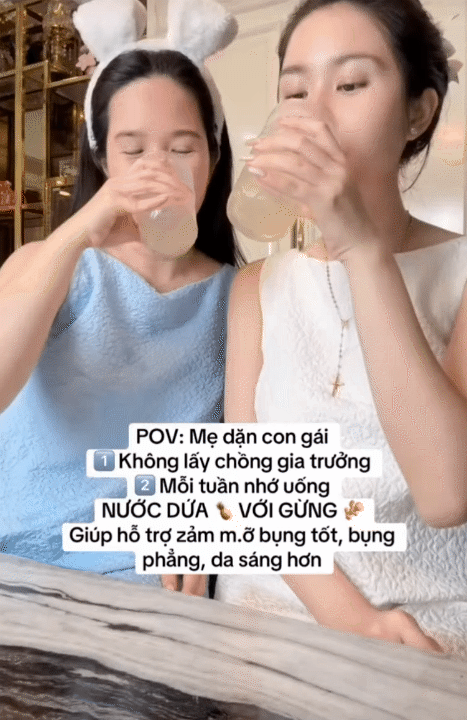 Kh&ocirc;ng cần mỹ phẩm đắt tiền, mẹ U60 chỉ con g&aacute;i uống loại nước n&agrave;y mỗi tuần: Giảm mỡ bụng, da s&aacute;ng mịn thấy r&otilde;- Ảnh 8.