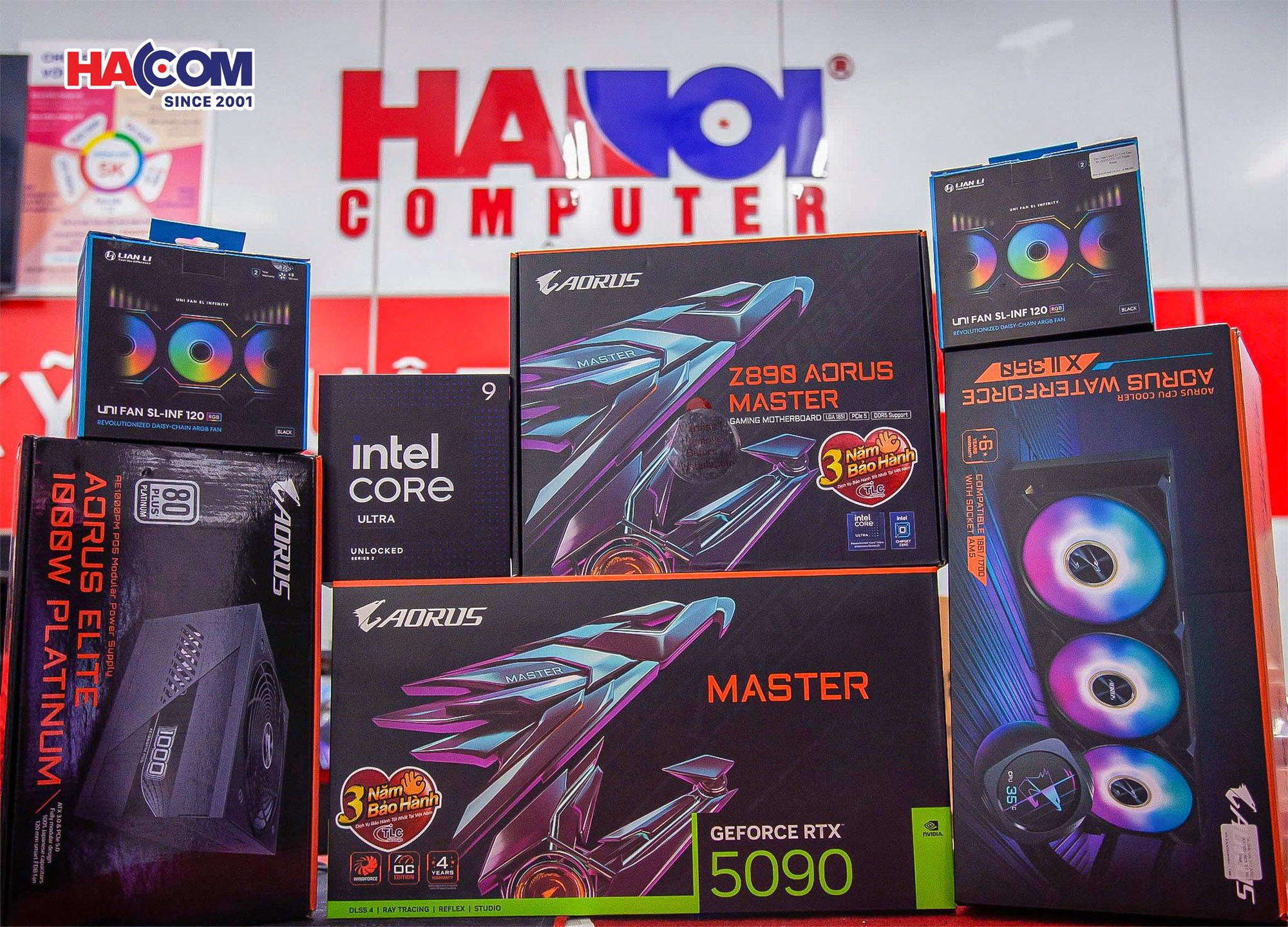 Gigabyte x HACOM &ndash; Bắt tay giữ nhịp gi&aacute; trước th&aacute;ch thức linh kiện đắt ngang v&agrave;ng - Ảnh 1.