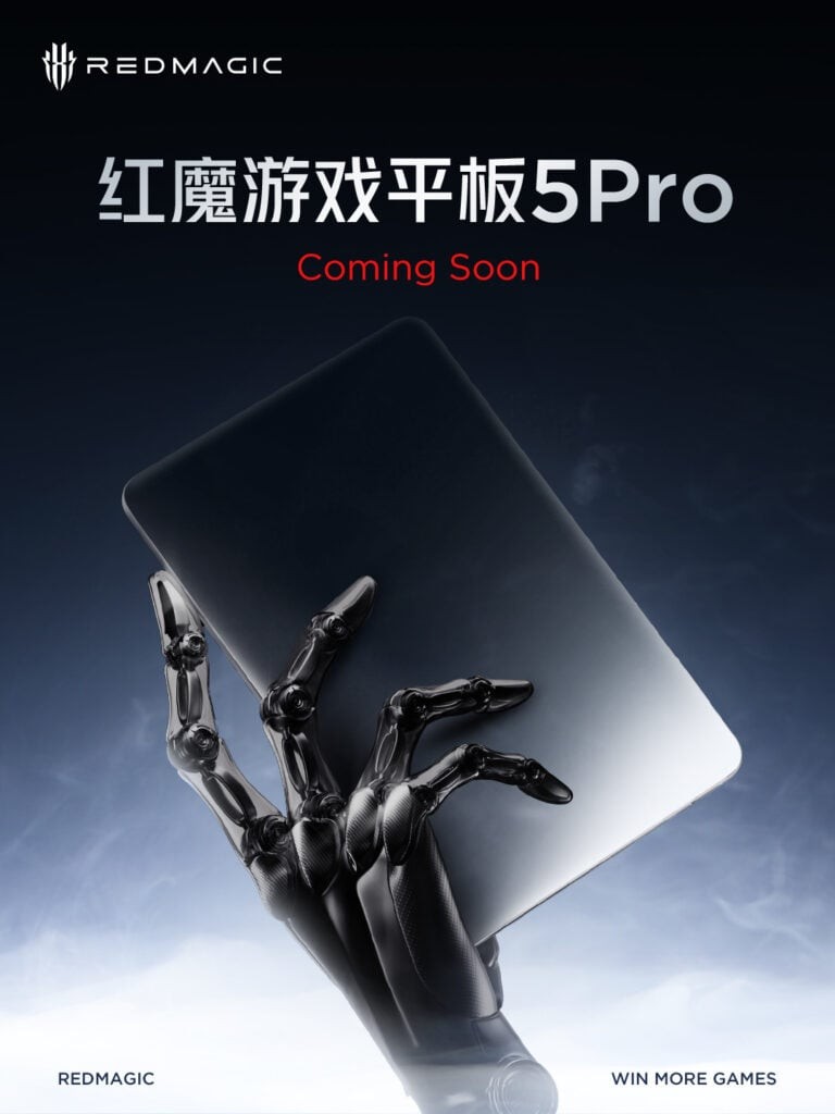 Red Magic Gaming Tablet 5 Pro lộ diện với Snapdragon 8 Elite Gen 5 và màn hình OLED 200Hz