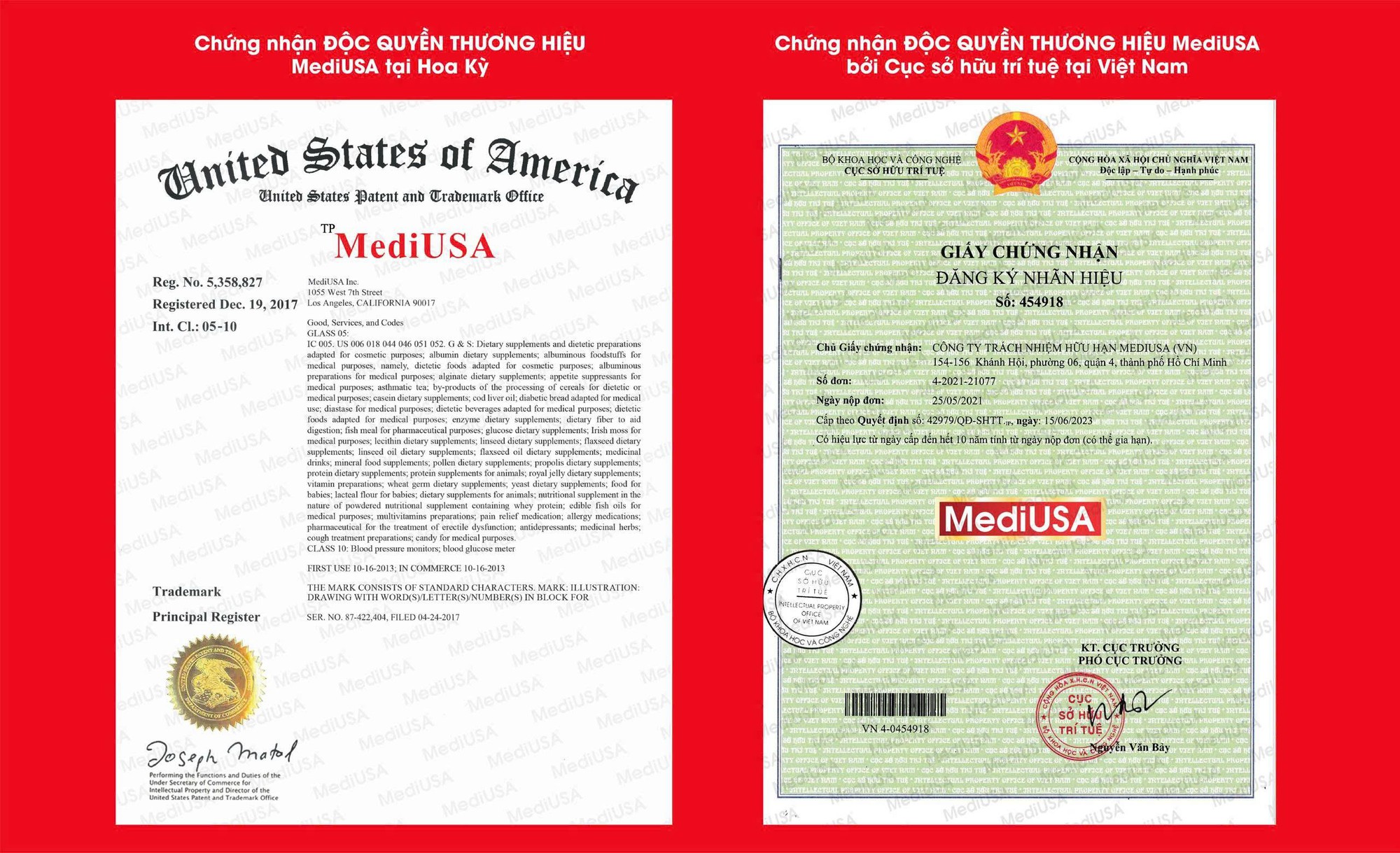 C&ocirc;ng ty TNHH MediUSA khẳng định kh&ocirc;ng li&ecirc;n quan đến sản xuất thực phẩm chức năng giả - Ảnh 2.