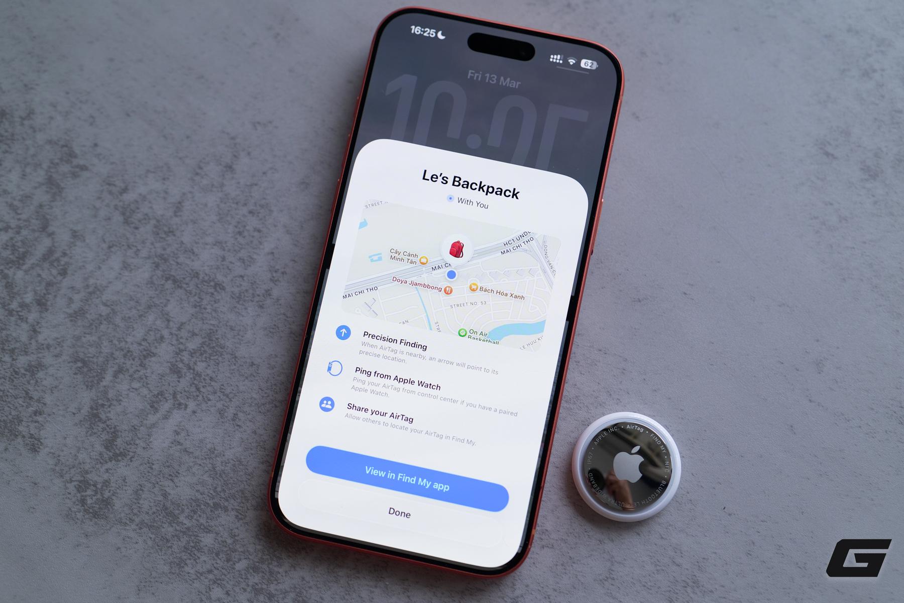 Tr&ecirc;n tay AirTag mới: Vẫn l&agrave; ngoại h&igrave;nh tiện dụng quen thuộc, nhưng "nội c&ocirc;ng" d&ograve; t&igrave;m đ&atilde; đạt đến đẳng cấp mới- Ảnh 8.