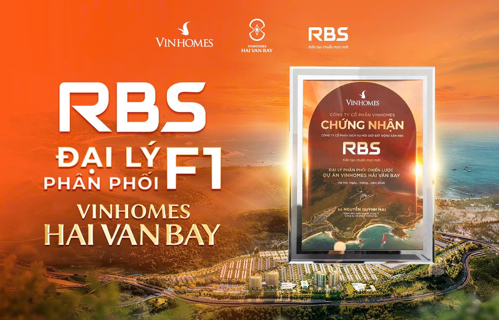 RBS - Đại l&yacute; ph&acirc;n phối chiến lược dự &aacute;n Vinhomes Hải V&acirc;n Bay - Ảnh 2.