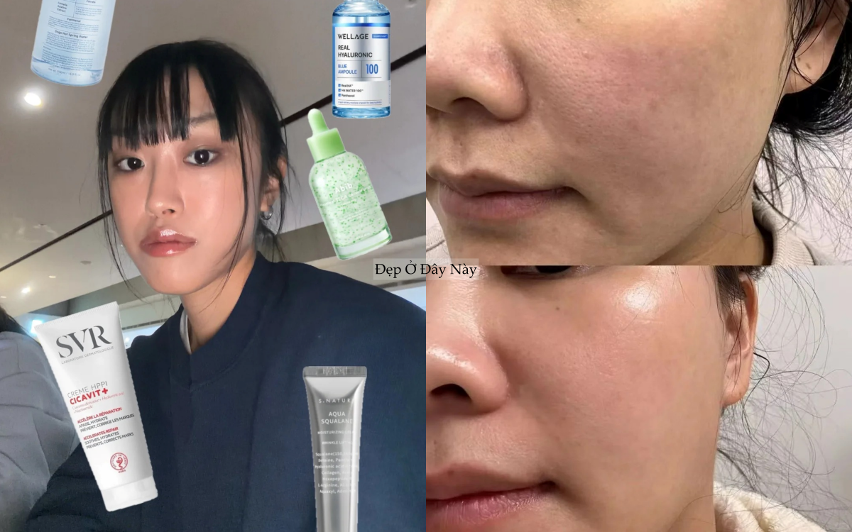 Chỉ 4 bước dưỡng da mỗi tối: N&agrave;ng blogger "cứu vớt" l&agrave;n da kh&ocirc; căng, nếp nhăn li ti trở n&ecirc;n căng mịn - Ảnh 6.