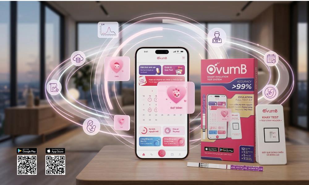 Hệ thống t&iacute;nh rụng trứng OvumB: Giải ph&aacute;p hỗ trợ sinh sản hiện đại, tiết kiệm - Ảnh 1.