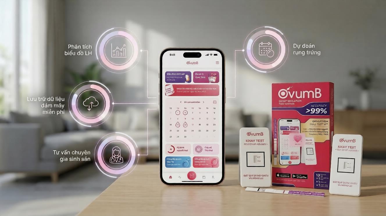 Hệ thống t&iacute;nh rụng trứng OvumB: Giải ph&aacute;p hỗ trợ sinh sản hiện đại, tiết kiệm - Ảnh 2.