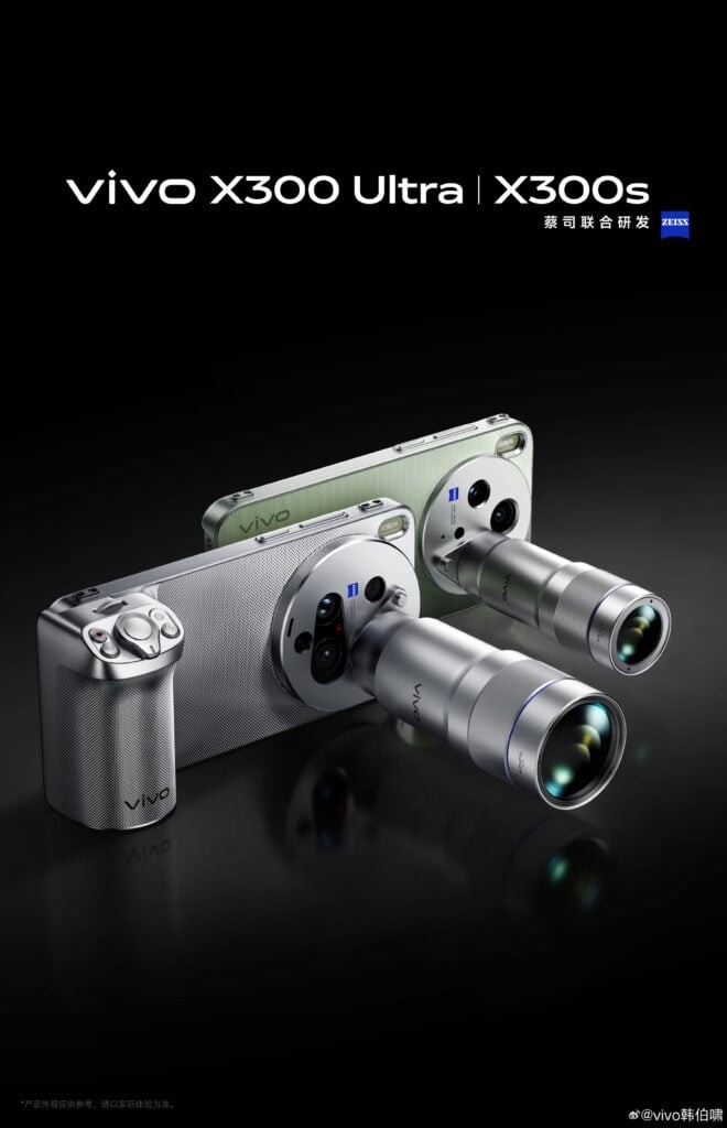 vivo X300 Ultra v&agrave; X300s lộ diện với thiết kế lấy cảm hứng từ m&aacute;y ảnh, hỗ trợ telephoto 400mm - Ảnh 3.