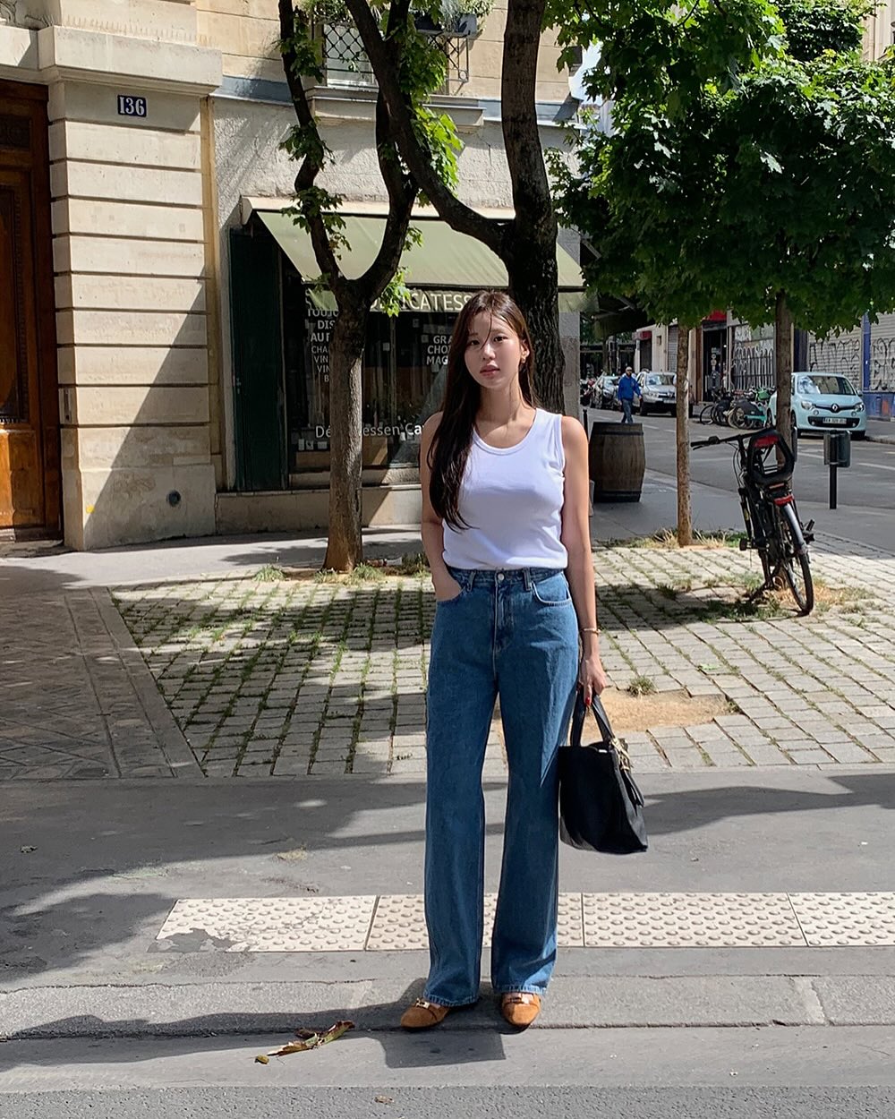 4 kiểu quần d&agrave;i m&ugrave;a h&egrave; hack tuổi xuất sắc- Ảnh 6.