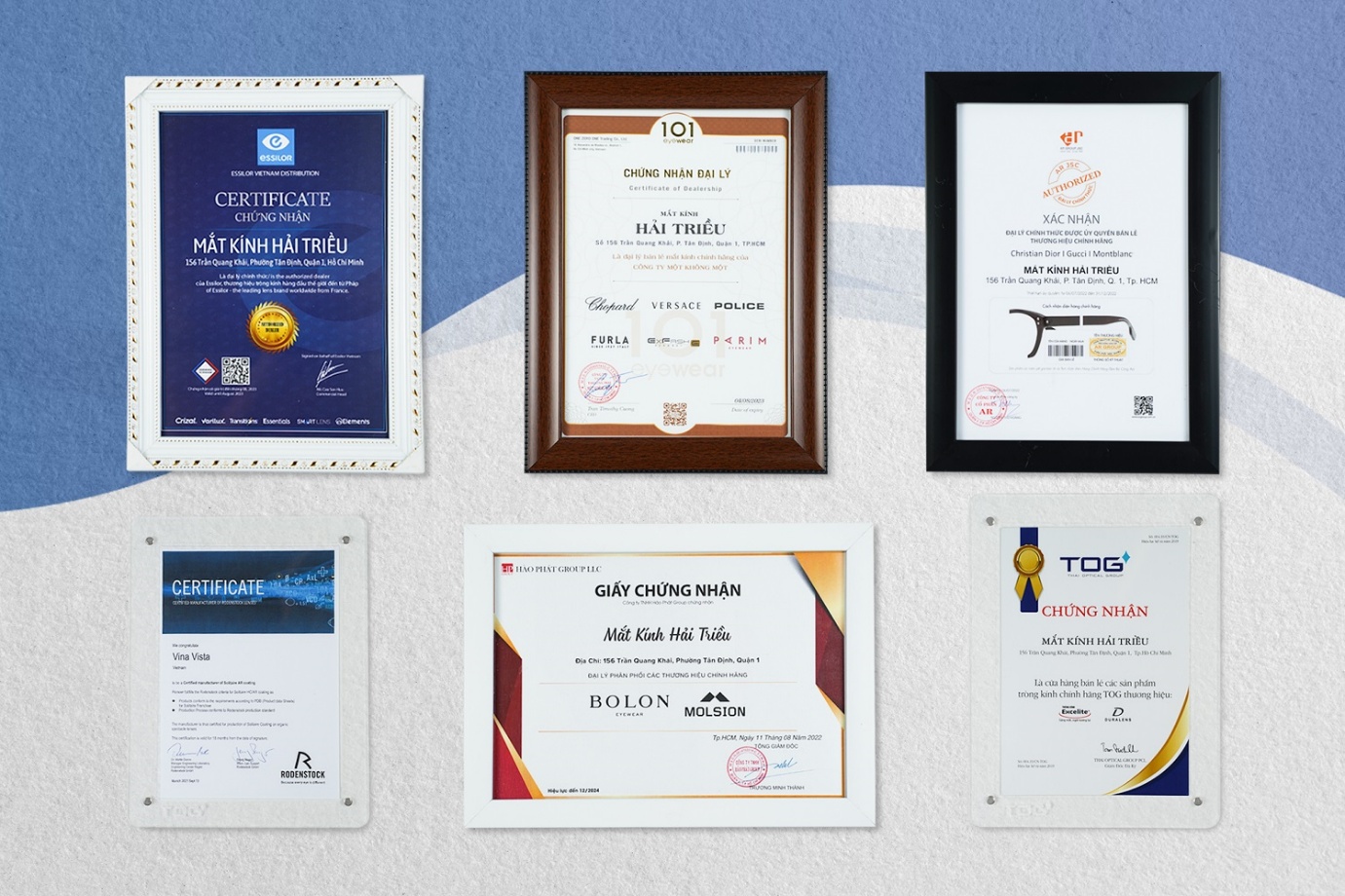 Mua mắt k&iacute;nh ch&iacute;nh h&atilde;ng tại K&iacute;nh Hải Triều: Gi&aacute;, thương hiệu, dịch vụ - Ảnh 2.