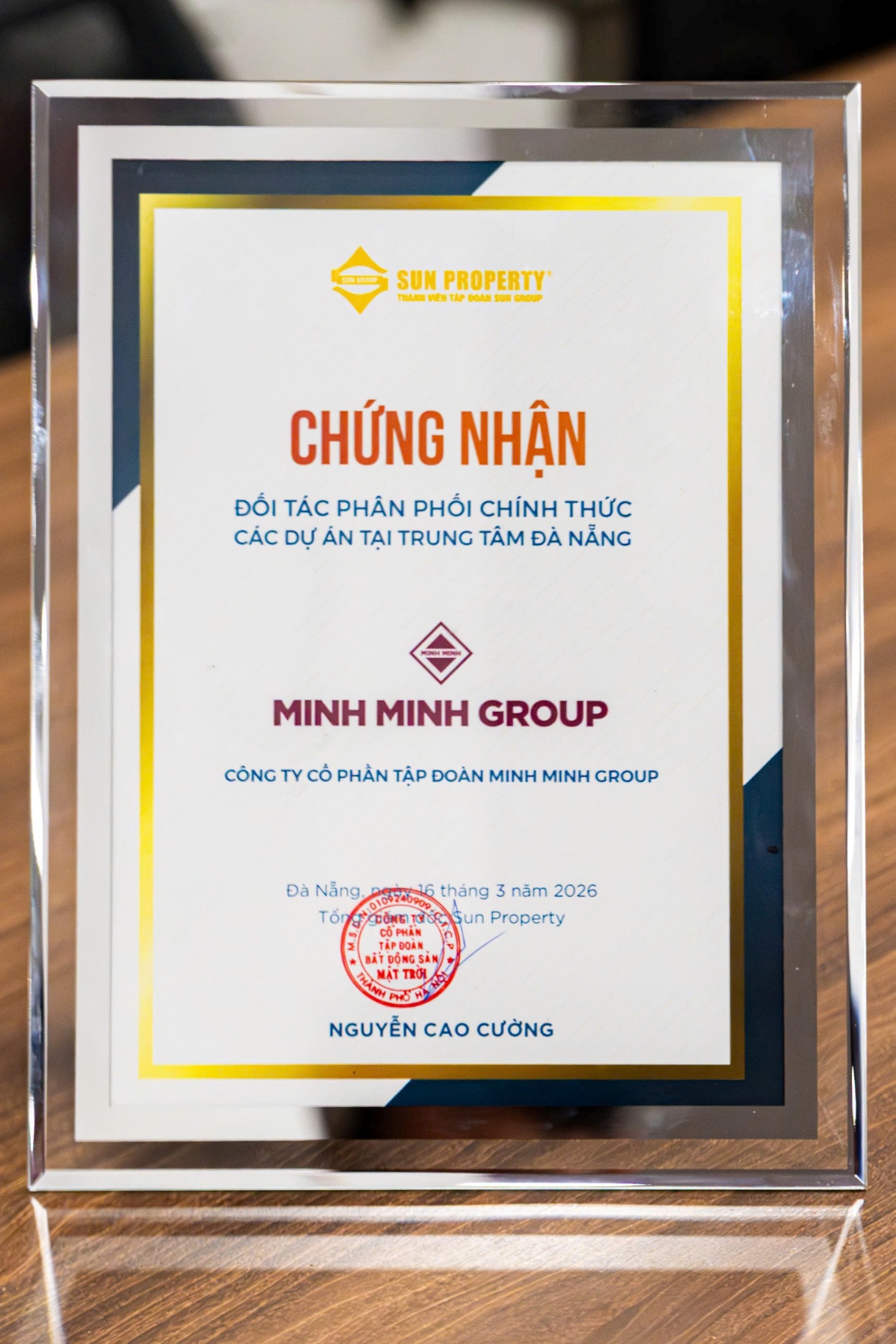 Minh Minh Group - Đối t&aacute;c ph&acirc;n phối dự &aacute;n Sun Group Đ&agrave; Nẵng 2026 - Ảnh 1.