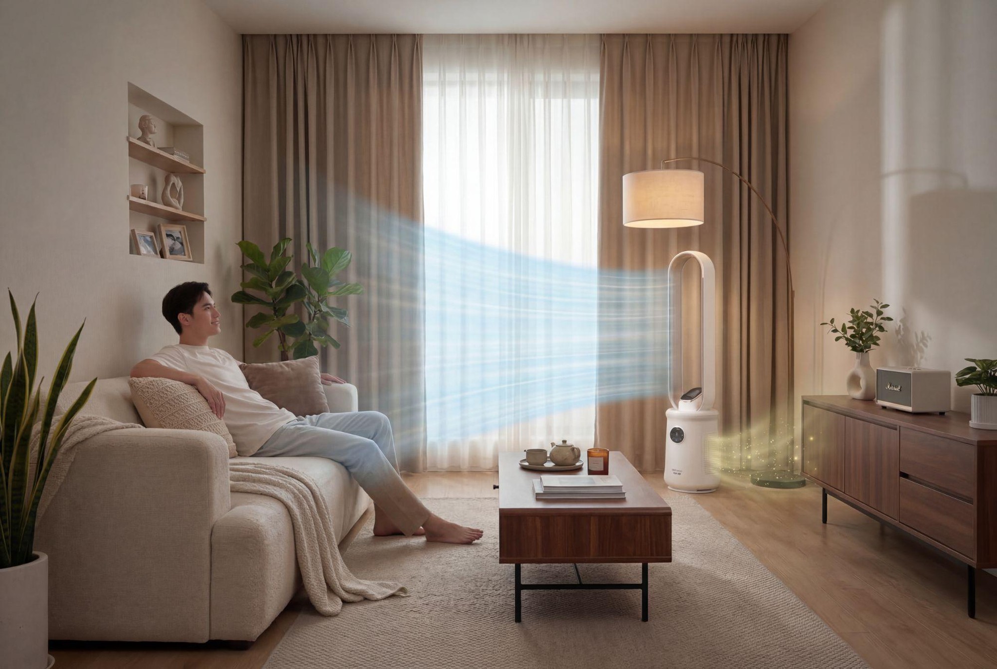 5 c&ocirc;ng nghệ trong 1: Quạt giọng n&oacute;i FujiHOME BF15, CFR Series đang l&agrave; xu hướng h&egrave; 2026 - Ảnh 3.