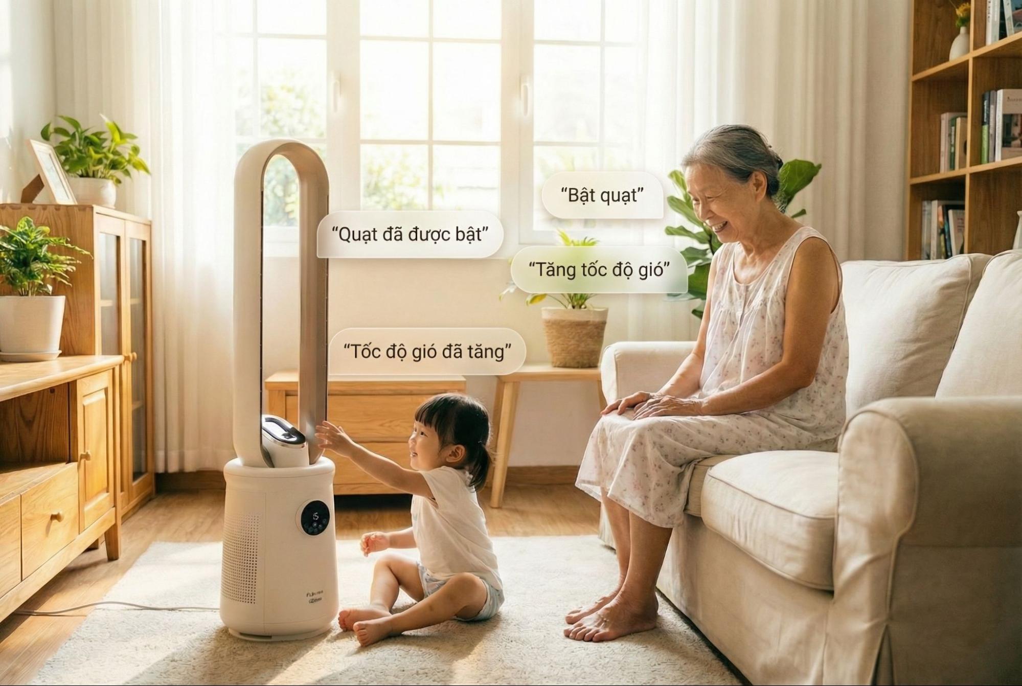 5 c&ocirc;ng nghệ trong 1: Quạt giọng n&oacute;i FujiHOME BF15, CFR Series đang l&agrave; xu hướng h&egrave; 2026 - Ảnh 4.