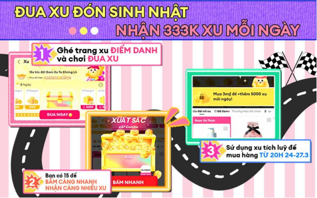 Sinh nhật Lazada 14 tuổi ai cũng c&oacute; qu&agrave;: "Cơn lốc" voucher 14 triệu đổ bộ, b&iacute; k&iacute;p săn h&agrave;ng hiệu TMALL - Gmarket rẻ "hết nước chấm", deal mua 1 tặng 1, voucher đến 50% - Ảnh 5.