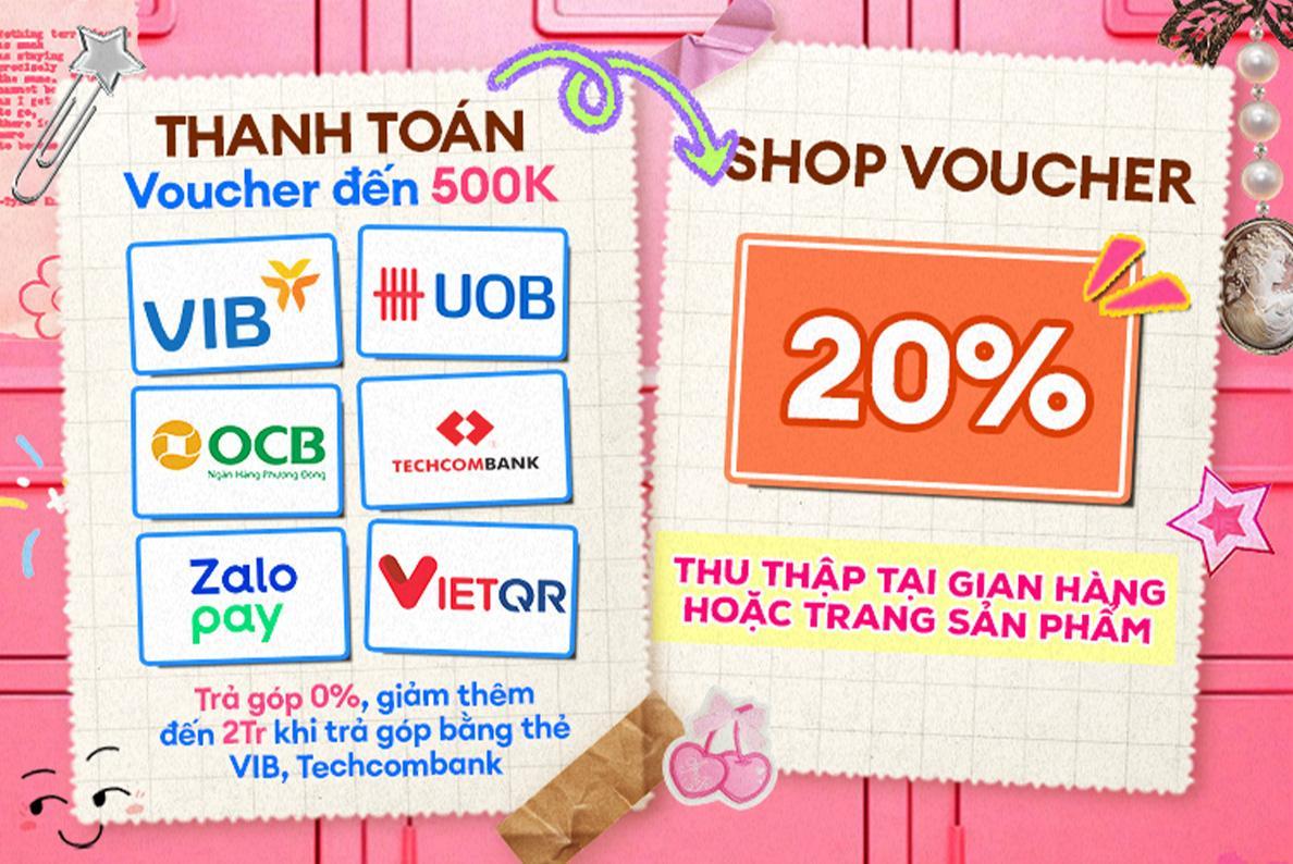 Sinh nhật Lazada 14 tuổi: Cơn lốc voucher 14 triệu, b&iacute; k&iacute;p săn h&agrave;ng hiệu TMALL - Gmarket, mua 1 tặng 1, voucher đến 50% - Ảnh 6.