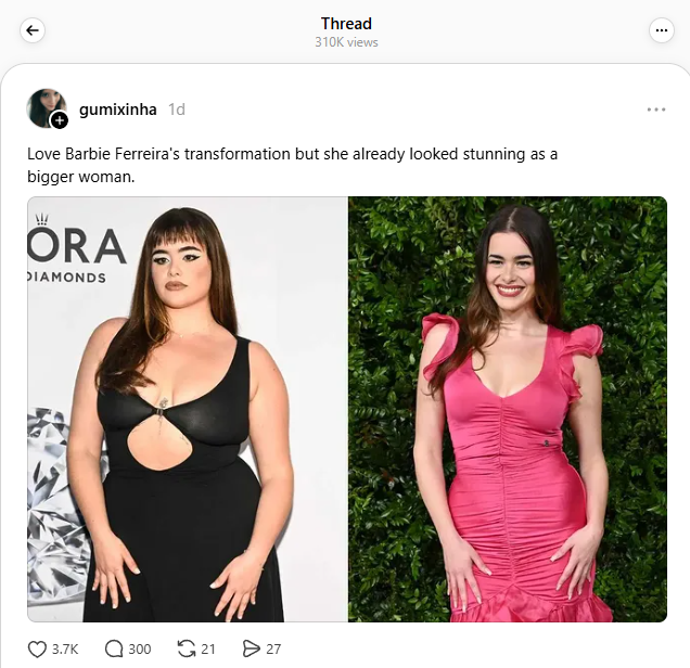 M&agrave;n giảm c&acirc;n đang khiến c&otilde;i mạng ồn nhất l&uacute;c n&agrave;y: Người khen đẹp, người ch&ecirc; hết sexy - Ảnh 1.