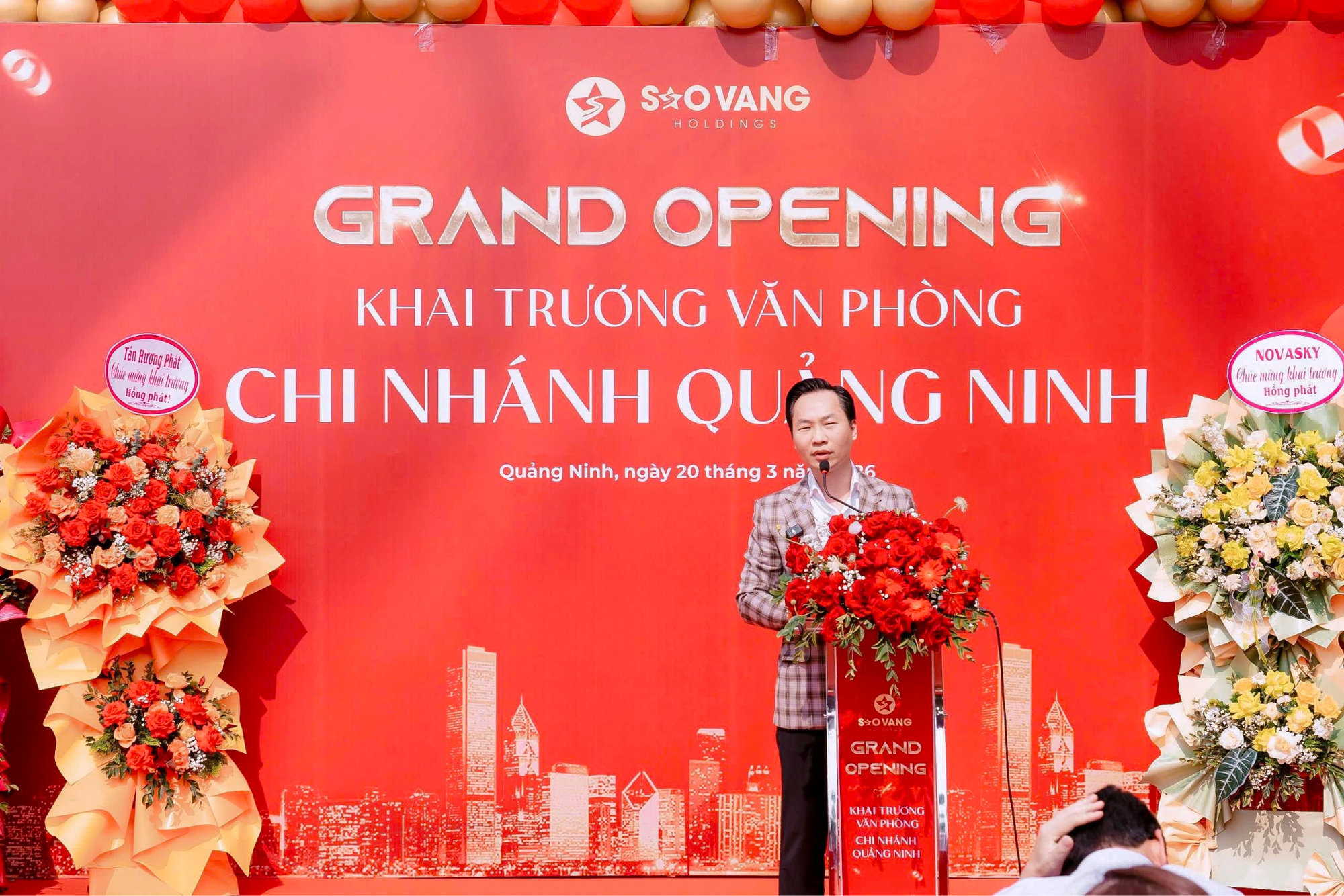 Sao V&agrave;ng Holdings khai trương văn ph&ograve;ng chi nh&aacute;nh mới tại Quảng Ninh- Ảnh 2.