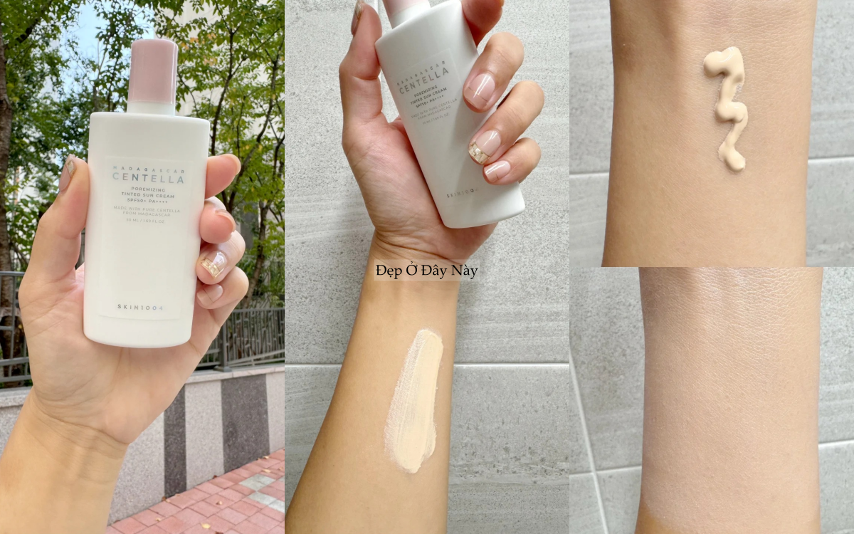 Da đẹp ngay sau khi thoa: 5 kem chống nắng nâng tông đều màu mà không bết dính, bóng nhờn- Ảnh 3. Da đẹp ngay sau khi thoa: 5 kem chống nắng nâng tông đều màu mà không bết dính, bóng nhờn- Ảnh 3.