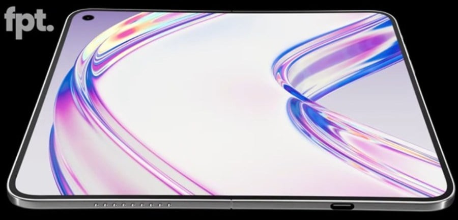 iPhone Fold lộ diện cấu tr&uacute;c k&iacute;nh đ&ocirc;i UTG-UFG v&agrave; khả năng tự l&agrave;m mịn vết gấp - Ảnh 2.