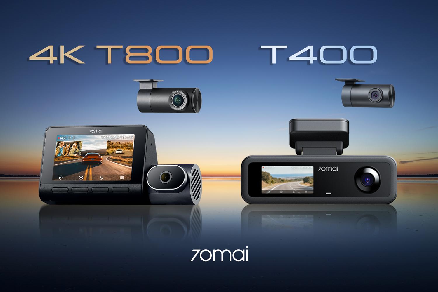70mai ra mắt bộ đ&ocirc;i camera h&agrave;nh tr&igrave;nh 3 k&ecirc;nh 4K T800 v&agrave; T400 tại Việt Nam- Ảnh 1.