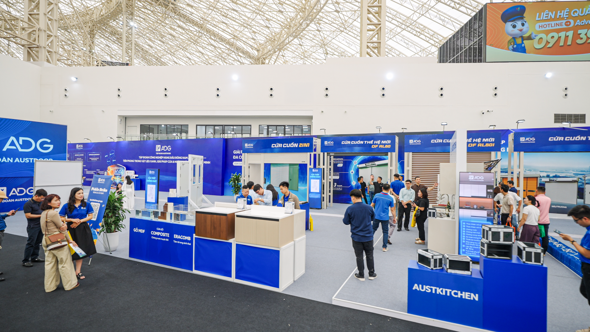 Tập đo&agrave;n Austdoor g&acirc;y ấn tượng với gian h&agrave;ng 600m2 tại Vietbuild 2026- Ảnh 1.