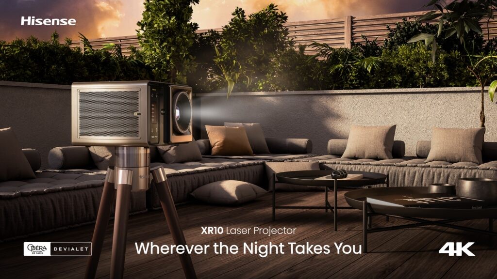 Hisense XR10 Triple Laser: M&aacute;y chiếu 4K cao cấp gi&aacute; hơn 185 triệu đồng, tặng k&egrave;m d&agrave;n &acirc;m thanh kh&ocirc;ng d&acirc;y - Ảnh 3.