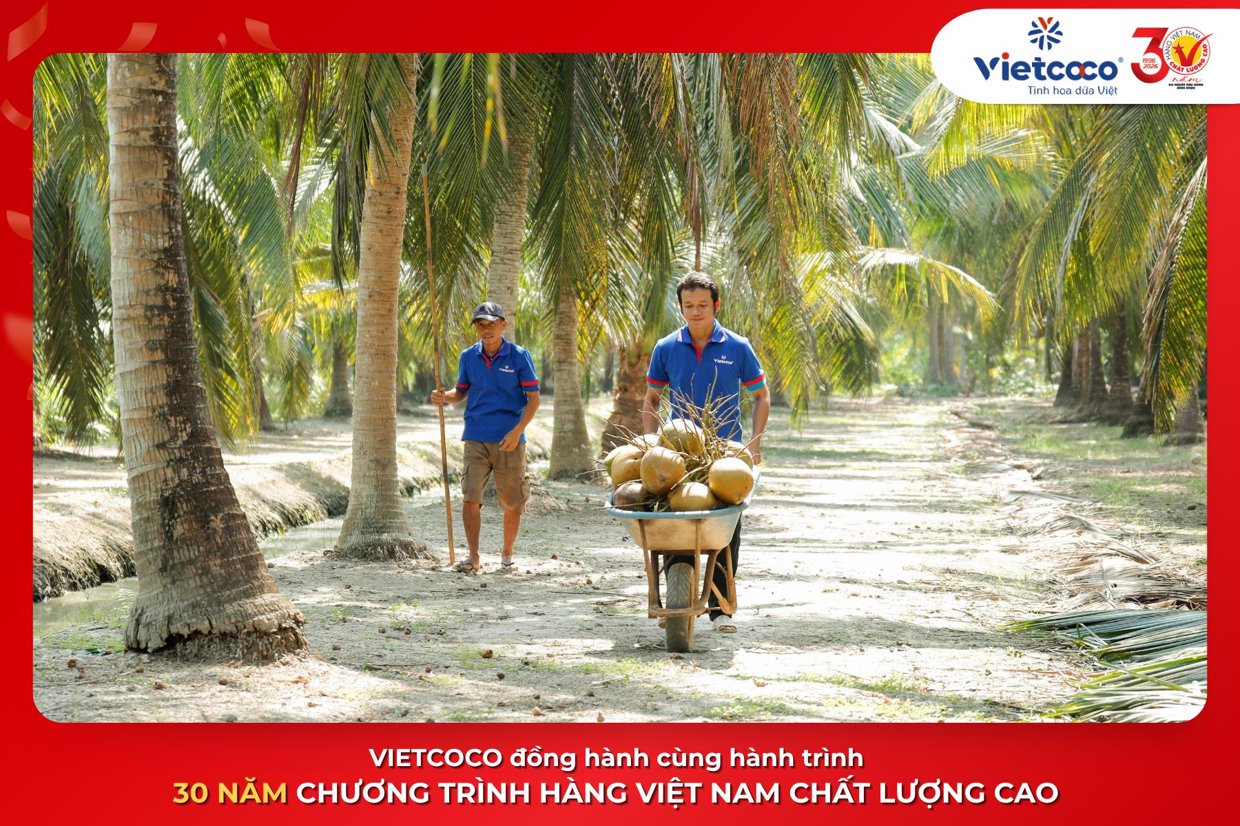 Vietcoco v&agrave; h&agrave;nh tr&igrave;nh 30 năm H&agrave;ng Việt Nam chất lượng cao- Ảnh 2.