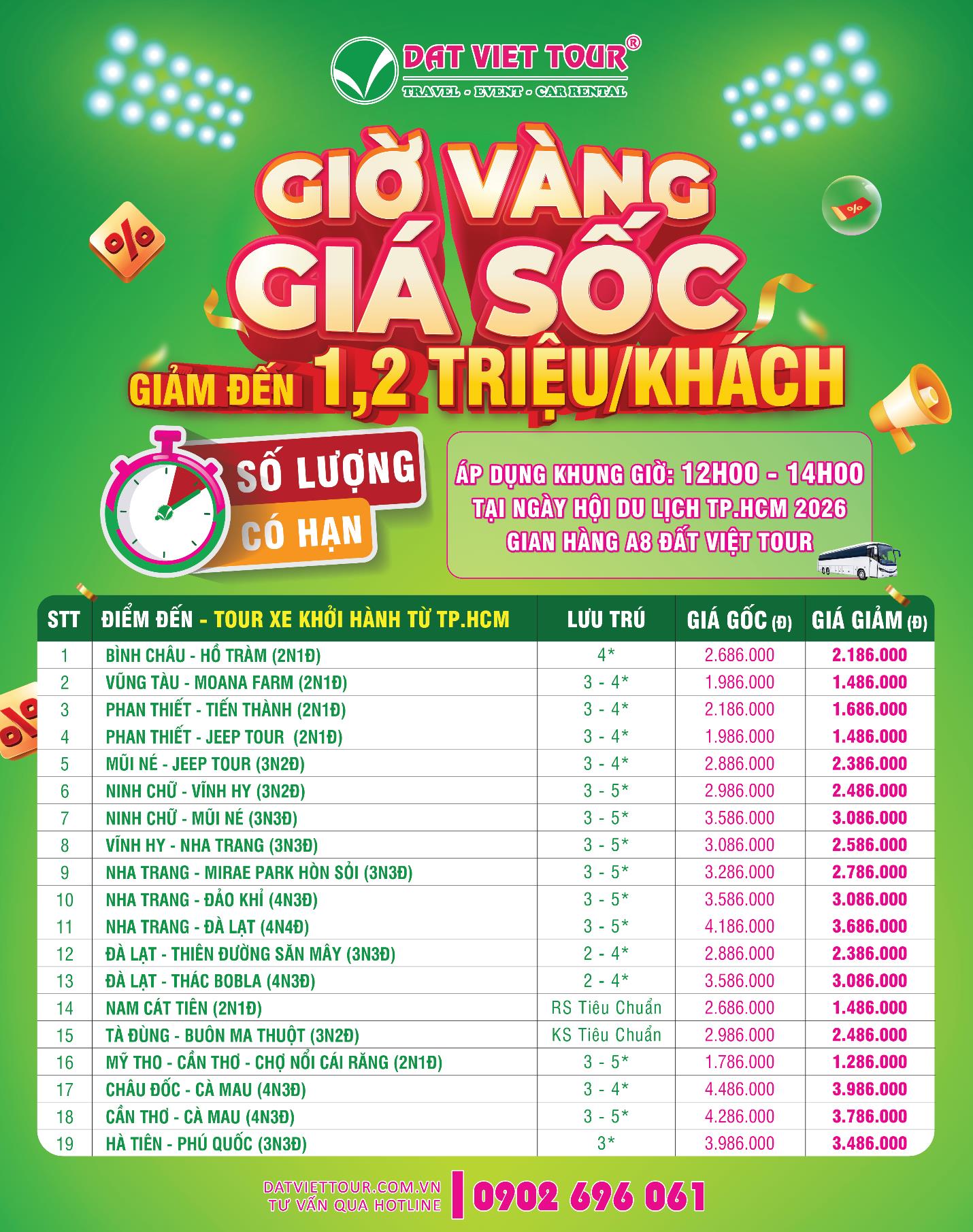 Cơ hội sở hữu tour nước ngo&agrave;i miễn ph&iacute; 100% tại Ng&agrave;y hội Du lịch TP.HCM 2026- Ảnh 4.