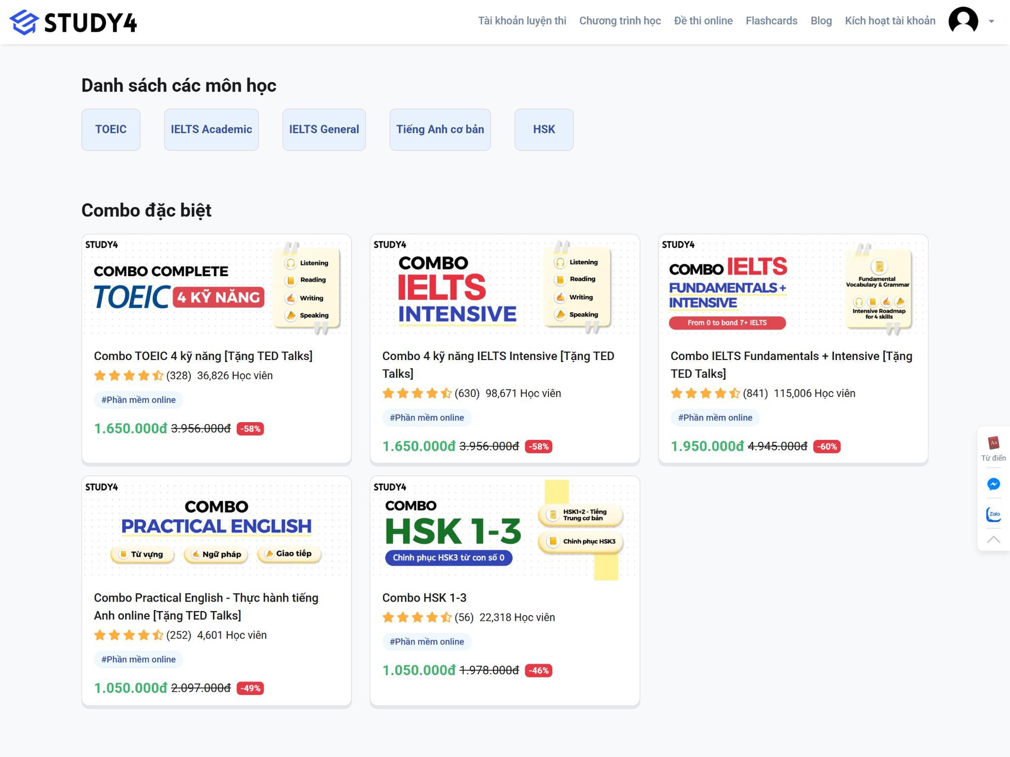 STUDY4: Nền tảng luyện thi đa ng&ocirc;n ngữ tối ưu h&oacute;a lộ tr&igrave;nh tự học- Ảnh 3.