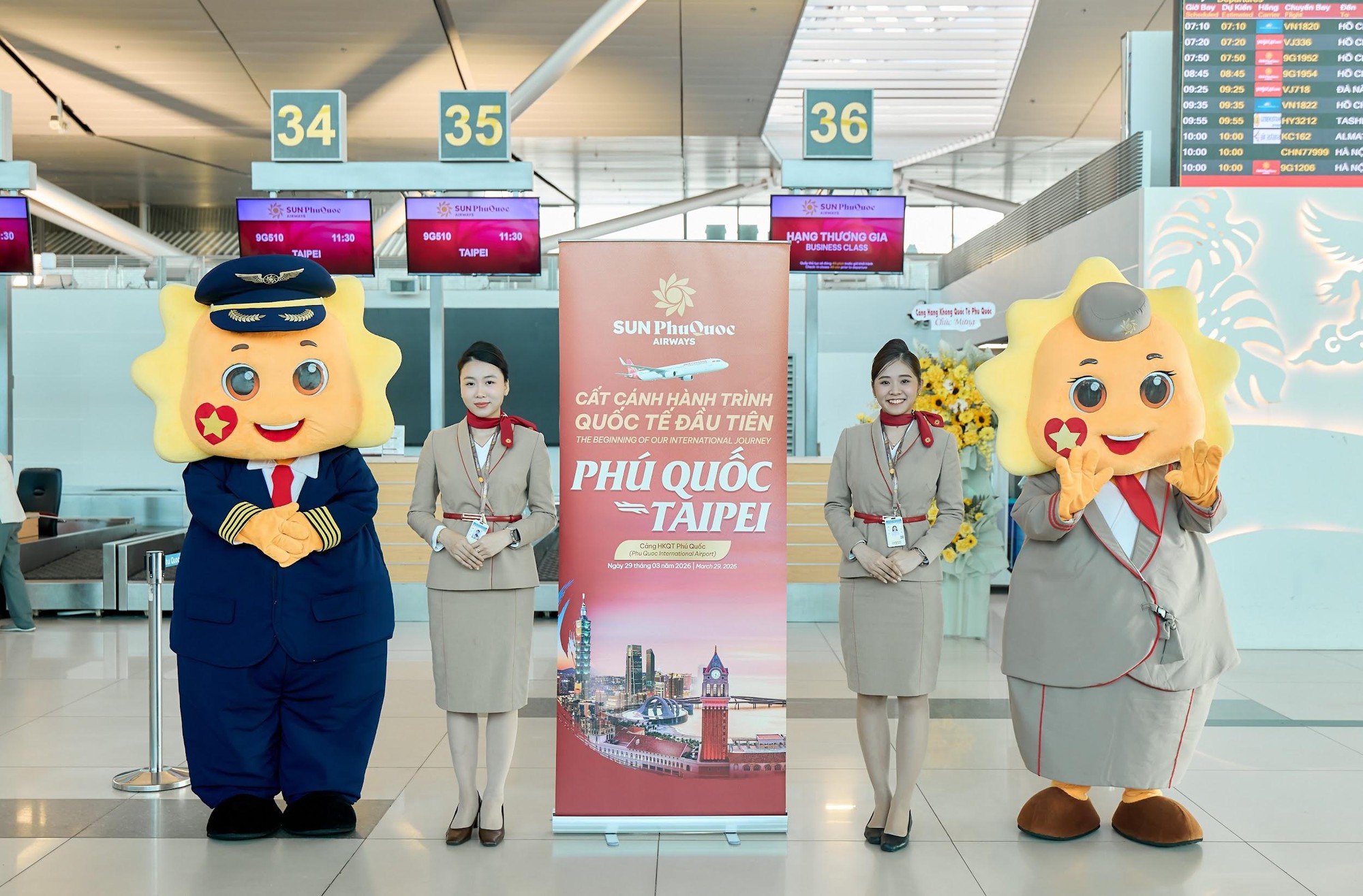 Kh&aacute;ch Đ&agrave;i review chuyến bay quốc tế đầu ti&ecirc;n của Sun PhuQuoc Airways - Ảnh 1.