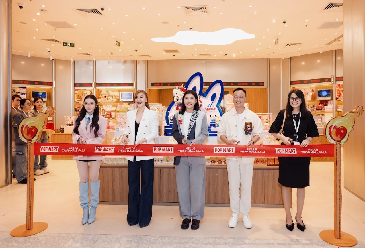 POP MART Thiso Mall Sala: Điểm hẹn mới của Gen Z với kh&ocirc;ng gian trải nghiệm art toy v&agrave; loạt hoạt động s&ocirc;i động - Ảnh 1.