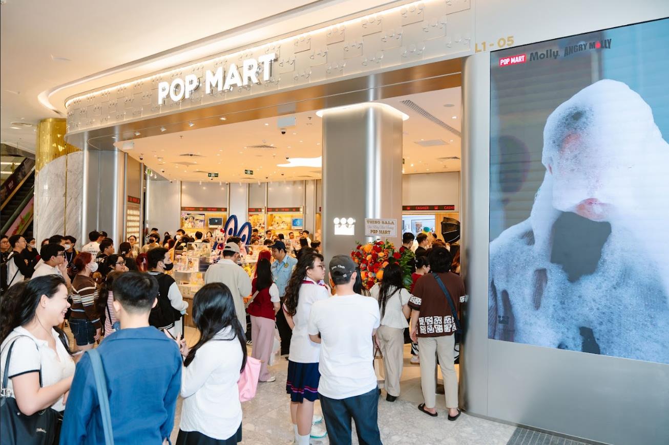 POP MART Thiso Mall Sala: Điểm hẹn mới của Gen Z với kh&ocirc;ng gian trải nghiệm art toy v&agrave; loạt hoạt động s&ocirc;i động - Ảnh 4.