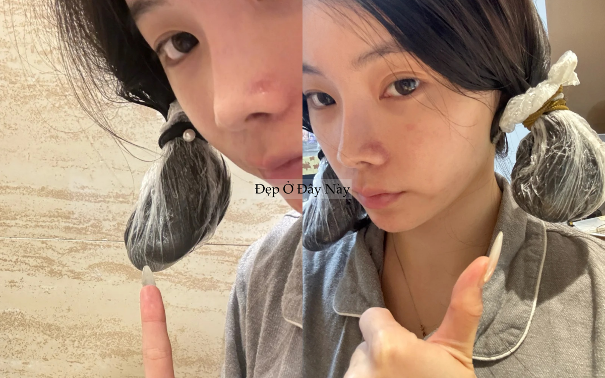 C&aacute;ch "dưỡng t&oacute;c sandwich" khiến t&oacute;c mềm mượt tức th&igrave; đang khiến hội g&aacute;i Trung thi nhau &aacute;p dụng - Ảnh 5.