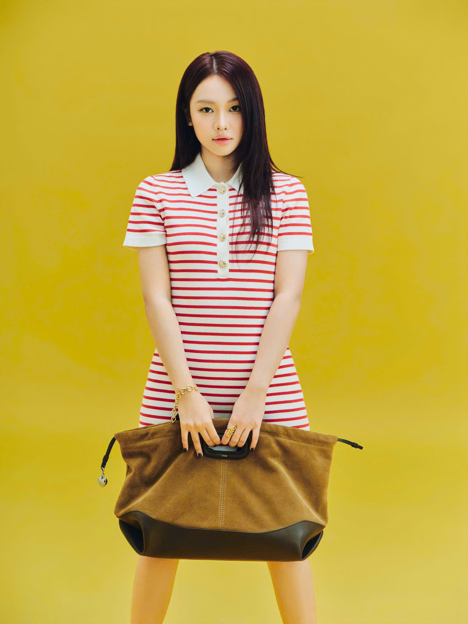 Yeolan khoe c&aacute; t&iacute;nh với loạt trang phục mới từ Maje- Ảnh 3.