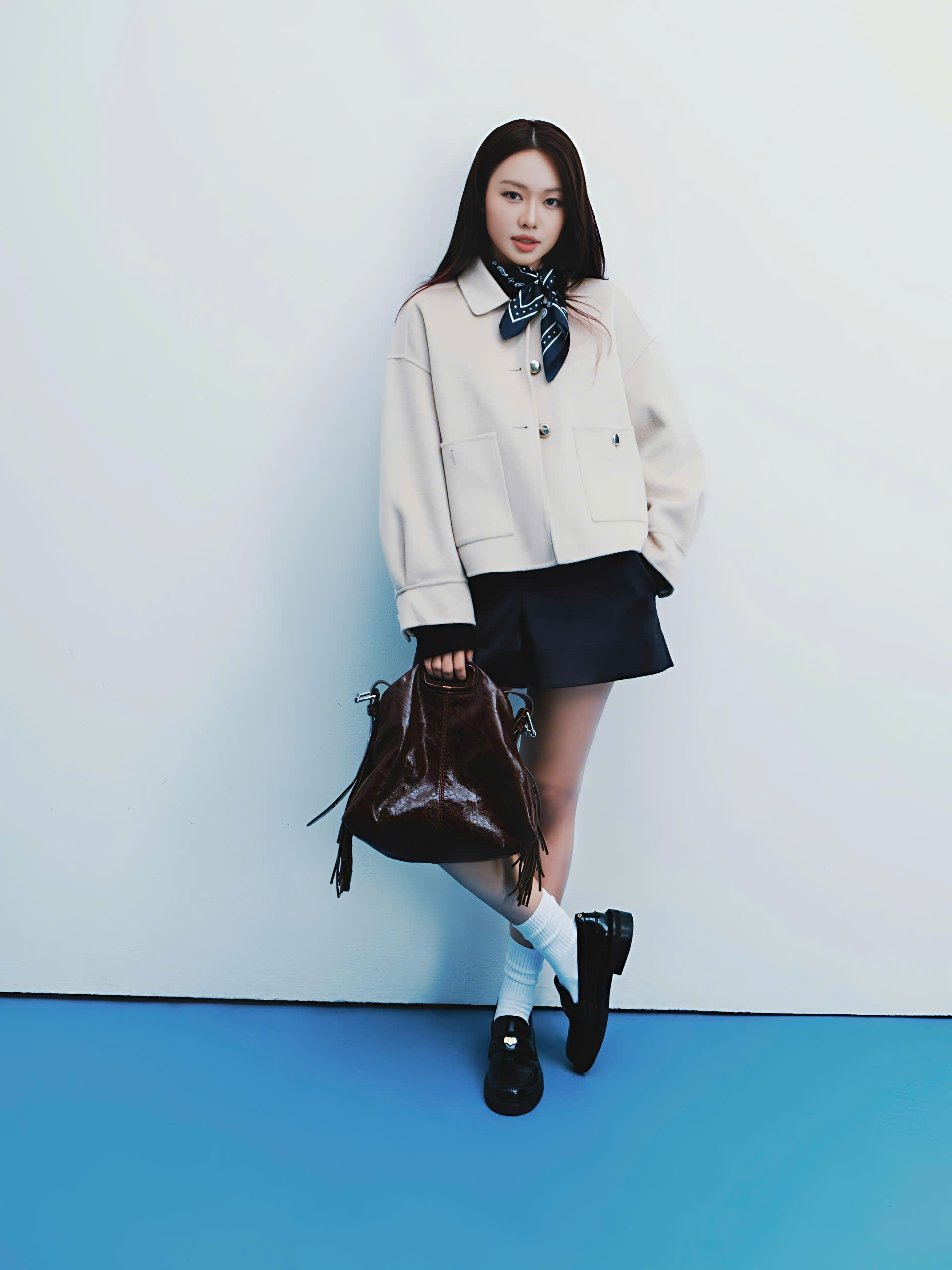 Yeolan khoe c&aacute; t&iacute;nh với loạt trang phục mới từ Maje- Ảnh 5.